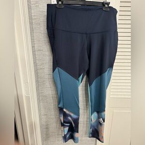 Adidas Navy Aeroready Primegreen Leggings - Size 2X